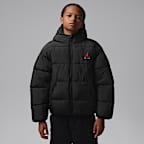 Jordan Brooklyn Puffer-Jacke mit Grafik (ältere Kinder)