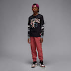 Playera Varsity Split Jordan para niños talla grande