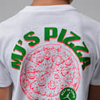 T-shirt Jordan "MJ's Pizza" para criança