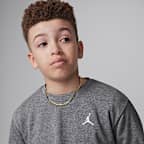 Jordan Brooklyn French Terry Essentials Big Kids' Crew