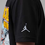 Playera Brooklyn Shattered Backboard para niños talla pequeña Jordan