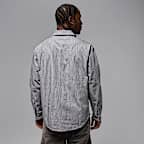 ジョーダン フライト メンズ オックスフォード ロングスリーブ トップ