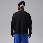 Jordan Brooklyn Men's Waffle Crew-Neck Sweatshirt