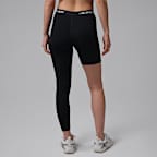 조던 스포츠 여성 하이라이즈 싱글 레그 농구 레깅스(왼쪽)