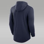 North Carolina Campus Arch Men's Jordan Brand Dri-FIT College Long-Sleeve Hooded T-Shirt