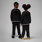 Jordan francia frottír anyagú, hosszú cipzáras, háromrészes dzsörzészett kisgyerekeknek