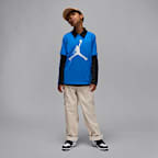 Playera con estampado para niños talla grande Jordan Flight Essentials