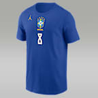 Bruno Guimarães Brazil Men's Jordan Soccer T-Shirt