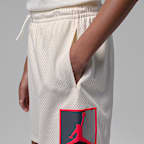 Jordan Big Kids' Brooklyn Baseline Mesh Shorts