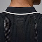 ジョーダン スポーツ メンズ ニット ボタンダウン ゴルフトップ