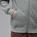 Jordan Brooklyn Fleece Big Kids' Full-Zip Hoodie