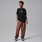 Playera Broken Records para niños talla grande Jordan