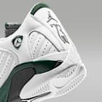 Tenis para niños grandes Air Jordan 14 Retro "Forest Green"