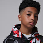 Jordan Big Kids' Mike's Flight Kit Pullover Hoodie