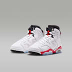 Air Jordan 6 Retro 'White Infrared' Older Kids' Shoes