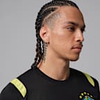 Brazil Academy Pro Men's Jordan Dri-FIT Soccer Short-Sleeve Knit Top