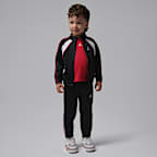 Jordan Toddler Colorblock 2-Piece Tricot Piping Set - Black
