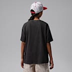 Playera The Goat para niños talla grande Jordan