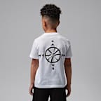 Playera Jumpman Compass para niños talla pequeña Jordan