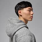 Felpa pullover in fleece con cappuccio Milan Jordan – Uomo