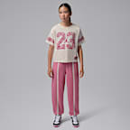 Jordan Big Kids' Floral Lace T-Shirt