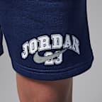 Shorts MVP de French Terry para niños talla grande Jordan