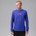 Långärmad t-shirt Jordan Sport Dri-FIT för män