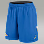 Shorts reversibles universitarios marca Jordan para hombre Dri-FIT UCLA Courtside