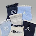 Calcetines cortos de moda para bebé e infantil (6 pares) Jordan