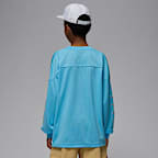 Jersey de manga larga Dri-FIT para niños talla grande Jordan Mountainside