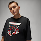 T-shirt folgada Jordan Flight para mulher
