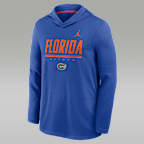 Florida Sideline Men's Jordan Brand Dri-FIT College Long-Sleeve Hooded Top
