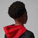 Sudadera con gorro sin cierre Brooklyn estampada para niños talla grande Jordan