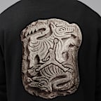 Sudadera con gorro sin cierre de tejido Fleece para hombre Jordan Brooklyn Día de Muertos