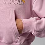 Sudadera con gorro sin cierre para mujer Jordan Brooklyn Fleece