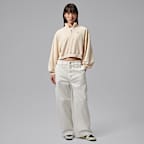 Jordan Brooklyn Fleece Women's Cropped 1/2-Zip Pullover