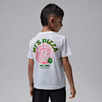 T-shirt Jordan "MJ's Pizza" para criança