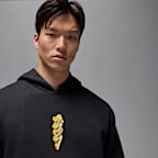 เสื้อมีฮู้ดผ้าฟลีซผู้ชายแบบสวม Zion