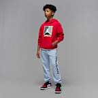 Jordan Essentials Big Kids' Fleece Baseline Pullover Hoodie