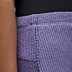 Shorts de ciclismo con tela de canalé Jordan para niño talla grande