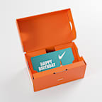 Nike Gift Card Mailed in a Mini Nike Shoebox