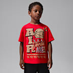 Jordan Little Kids' Retro Hoop Distressed Graphic T-Shirt