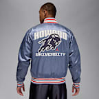 Chamarra universitaria para hombre Jordan MVP x Howard University