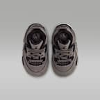 Jordan 4 Retro 'Cave Stone and Black' Baby/Toddler Shoes