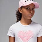 Playera Etched Wood para niños talla grande Jordan