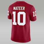 John Mateer Oklahoma Men’s Jordan Brand Dri-FIT College NIL Game Jersey