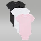Jordan Everyday Essentials Baby Bodysuits (3-Pack)