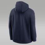 Michigan Primetime Arched Club Men's Nike College Pullover Hoodie