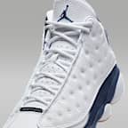 Air Jordan 13 Retro 'White and Midnight Navy' Shoes