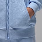 Conjunto de sudadera con gorro sin cierre de 2 piezas infantil Jordan Brookly French Terry